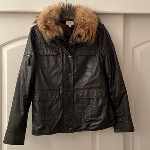 SAM parka  (2 in 1). Removable fur vest. SAM New York. size M.